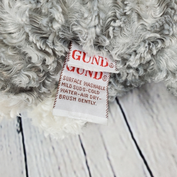 Gund Bootsie Gray White Kitty Cat Plush Stuffed Animal 10 Inch - Picture 6 of 8